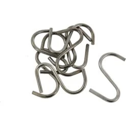 Neuetischkultur S-Haken 8er-Set Für Chrom-Regal