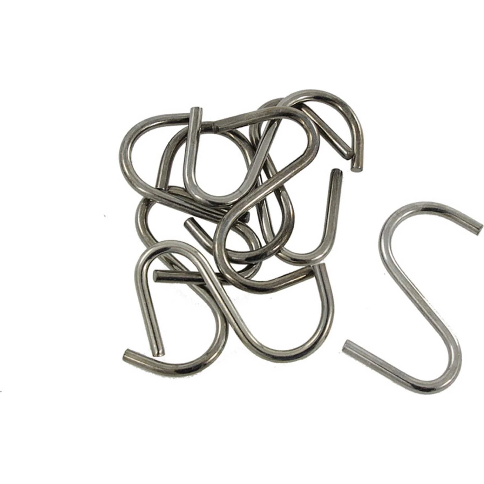 Neuetischkultur S-Haken 8er-Set Für Chrom-Regal 1 Neuetischkultur S-Haken 8er-Set Für Chrom-Regal