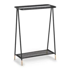 HTI-Living Handtuchständer Metall, Holz