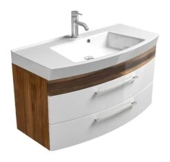 Posseik Waschplatz Rima Walnuss-weiss 5870 -Black & Decker 8600335800 12978 prod 003