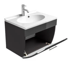 Posseik Waschplatz Salona Anthrazit Waschtisch Inkl. Mineralguss-Waschbecken -Black & Decker 8600335800 13227 prod 004