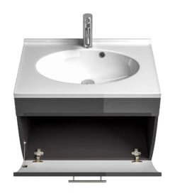 Posseik Waschplatz Salona Anthrazit Waschtisch Inkl. Mineralguss-Waschbecken -Black & Decker 8600335800 13227 prod 006