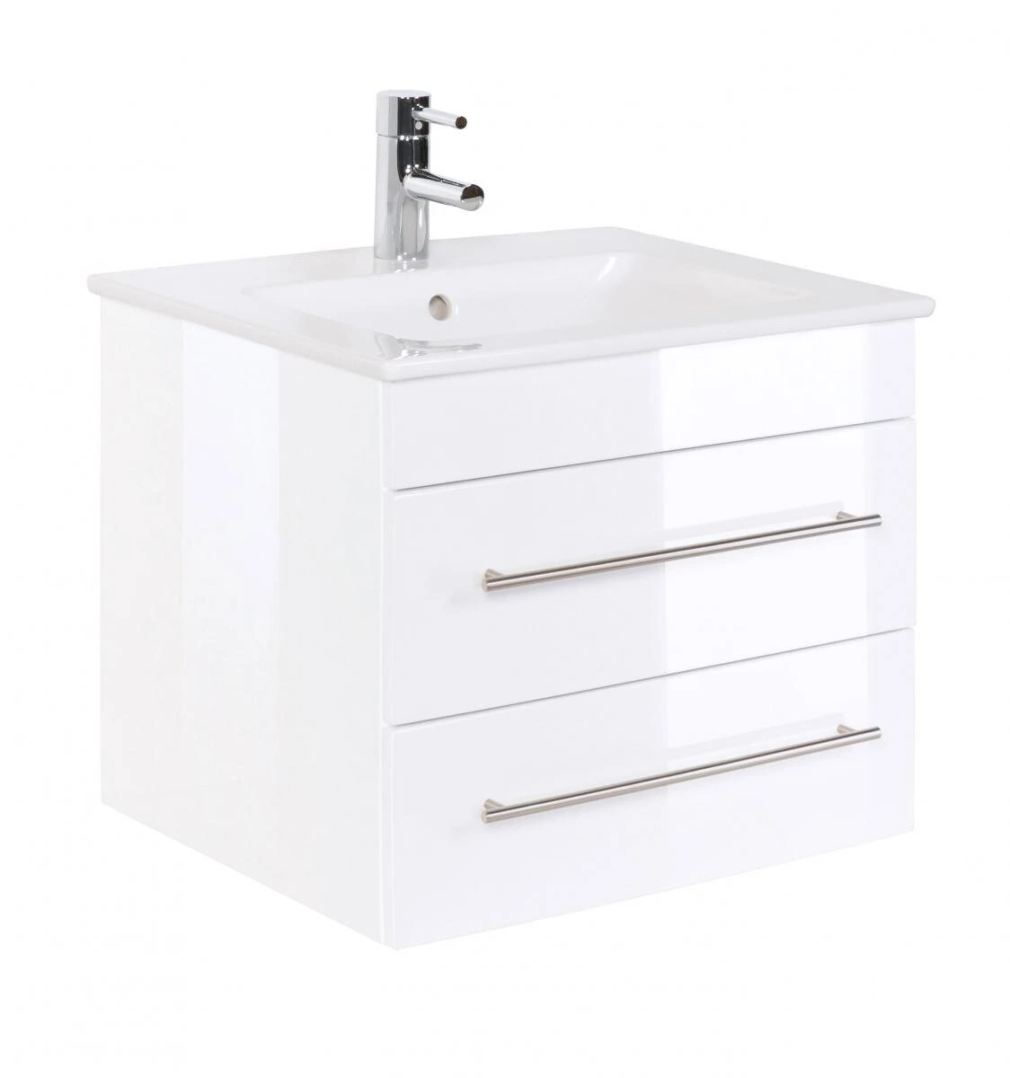 Posseik Badmöbel Inkl. Villeroy & Boch Waschbecken Venticello 60cm Waschtisch 2 Posseik Badmöbel Inkl. Villeroy & Boch Waschbecken Venticello 60cm Waschtisch – Bild 2