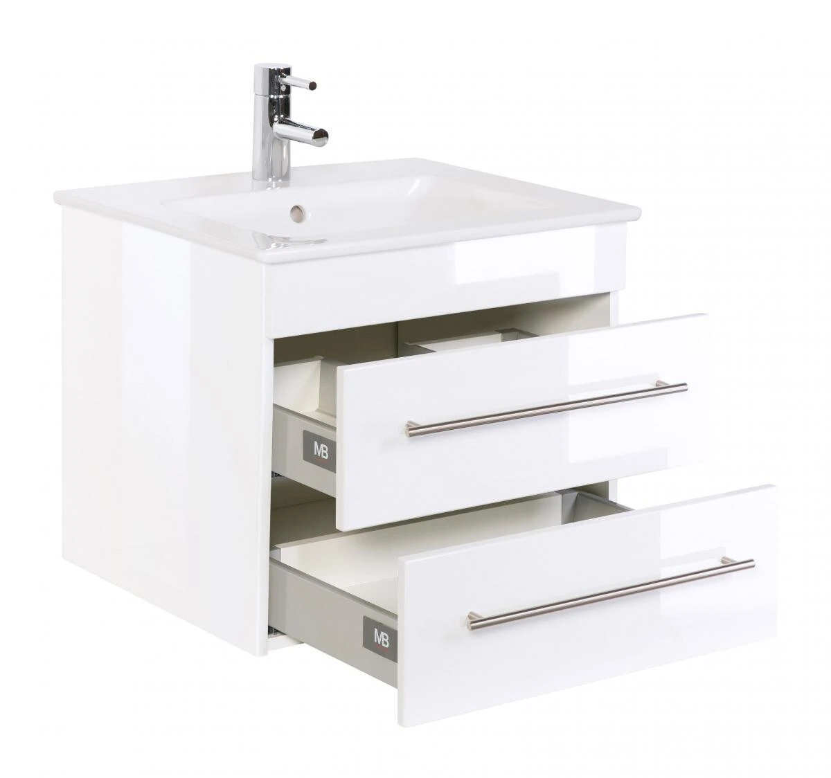 Posseik Badmöbel Inkl. Villeroy & Boch Waschbecken Venticello 60cm Waschtisch 4 Posseik Badmöbel Inkl. Villeroy & Boch Waschbecken Venticello 60cm Waschtisch – Bild 4