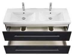 POSSEIK Waschtisch Inkl. Villeroy & Boch Doppel Waschbecken Subway 2.0 130 Cm -Black & Decker 8600335800 18756 prod 006