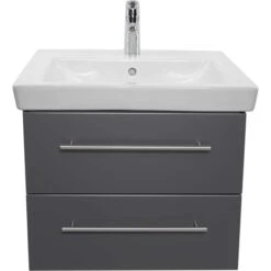 Badmöbel Inkl. Villeroy & Boch Waschbecken Subway 2.0 60cm Anthrazit Seidenglanz -Black & Decker 8600335800 18761 prod 005