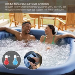 Whirlpool Selbstaufblasend MSpa COMFORT Tekapo C-TE041 Mit Bediencontroller | 158x158cm 8 Whirlpool Selbstaufblasend MSpa COMFORT Tekapo C-TE041 Mit Bediencontroller | 158x158cm -Black & Decker 8600335800 50367 prod 003