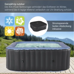 Whirlpool Selbstaufblasend MSpa COMFORT Tekapo C-TE041 Mit Bediencontroller | 158x158cm 11 Whirlpool Selbstaufblasend MSpa COMFORT Tekapo C-TE041 Mit Bediencontroller | 158x158cm -Black & Decker 8600335800 50367 prod 006