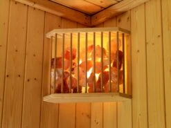 Karibu Salzkristallleuchte Mit 4 Kg Salzkristalle