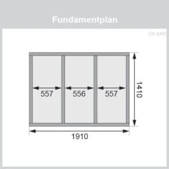 Karibu Saunahaus "Ekiti" SET Naturbelassen Mit Ofen 9 KW Ext. Strg., Kabel, Dachfolie -Black & Decker 8600335800 54708 prod 006