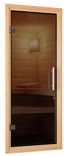 Karibu Sauna "San Rafael" SET Naturbelassen Ohne Ofen -Black & Decker 8600335800 55735 prod 004