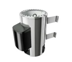 Karibu Sauna "View 1" SET Naturbelassen 3,6kW Ofen Finnisch -Black & Decker 8600335800 55799 prod 006