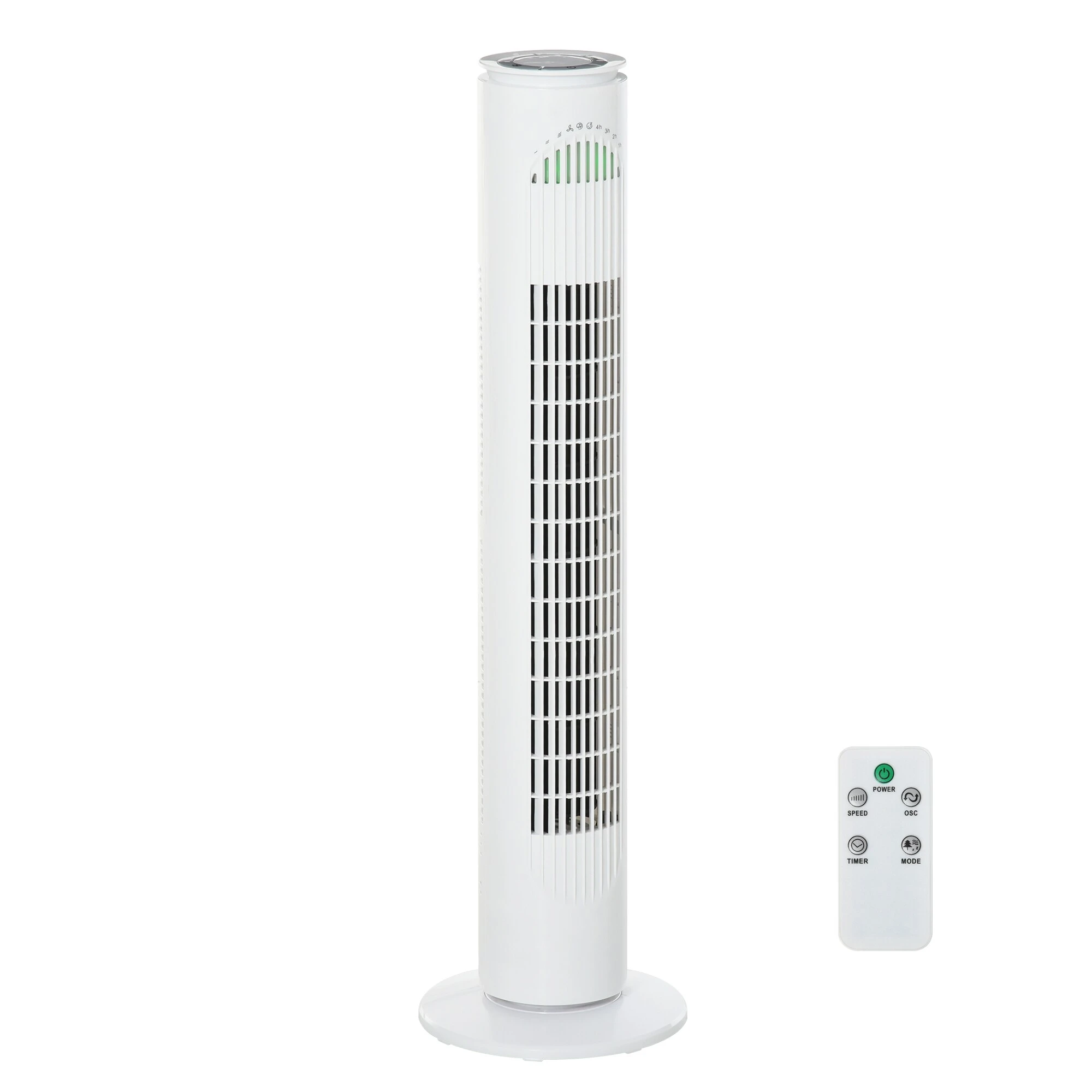 HOMCOM Turmventilator Mit 3 Belüftungsstufen Weiß 22 X 22 X 77 Cm (BxTxH) | Säulenventilator Klimagerät Ventilator Kühlung 1 HOMCOM Turmventilator Mit 3 Belüftungsstufen Weiß 22 X 22 X 77 Cm (BxTxH) | Säulenventilator Klimagerät Ventilator Kühlung