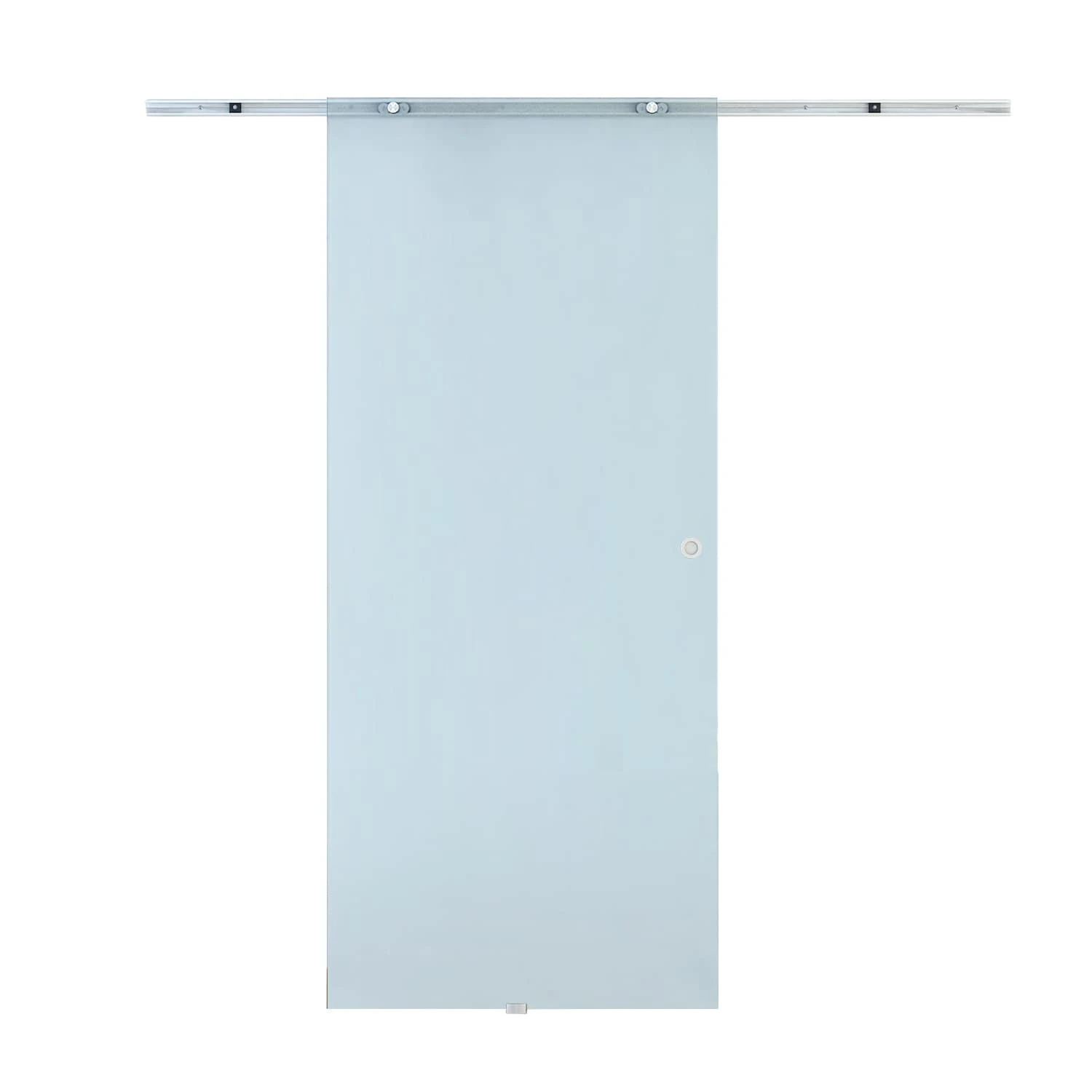 HOMCOM Glasschiebetür Transparent | Zimmertür Teilsatiniert Schiebetür Glastür Tür 1 HOMCOM Glasschiebetür Transparent | Zimmertür Teilsatiniert Schiebetür Glastür Tür