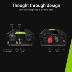 Green Cell Wechselrichter Spannungswandler 12V 2000W/4000W 11 Green Cell Wechselrichter Spannungswandler 12V 2000W/4000W -Black & Decker 8600338700 74407 prod 006