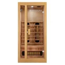 Artsauna Infrarotkabine Nyborg S90V Vollspektrumstrahler & Ambiente LED Beleuchtung – Kabine Für 1 11 Artsauna Infrarotkabine Nyborg S90V Vollspektrumstrahler & Ambiente LED Beleuchtung – Kabine Für 1 -Black & Decker 8600348200 18394 prod 006