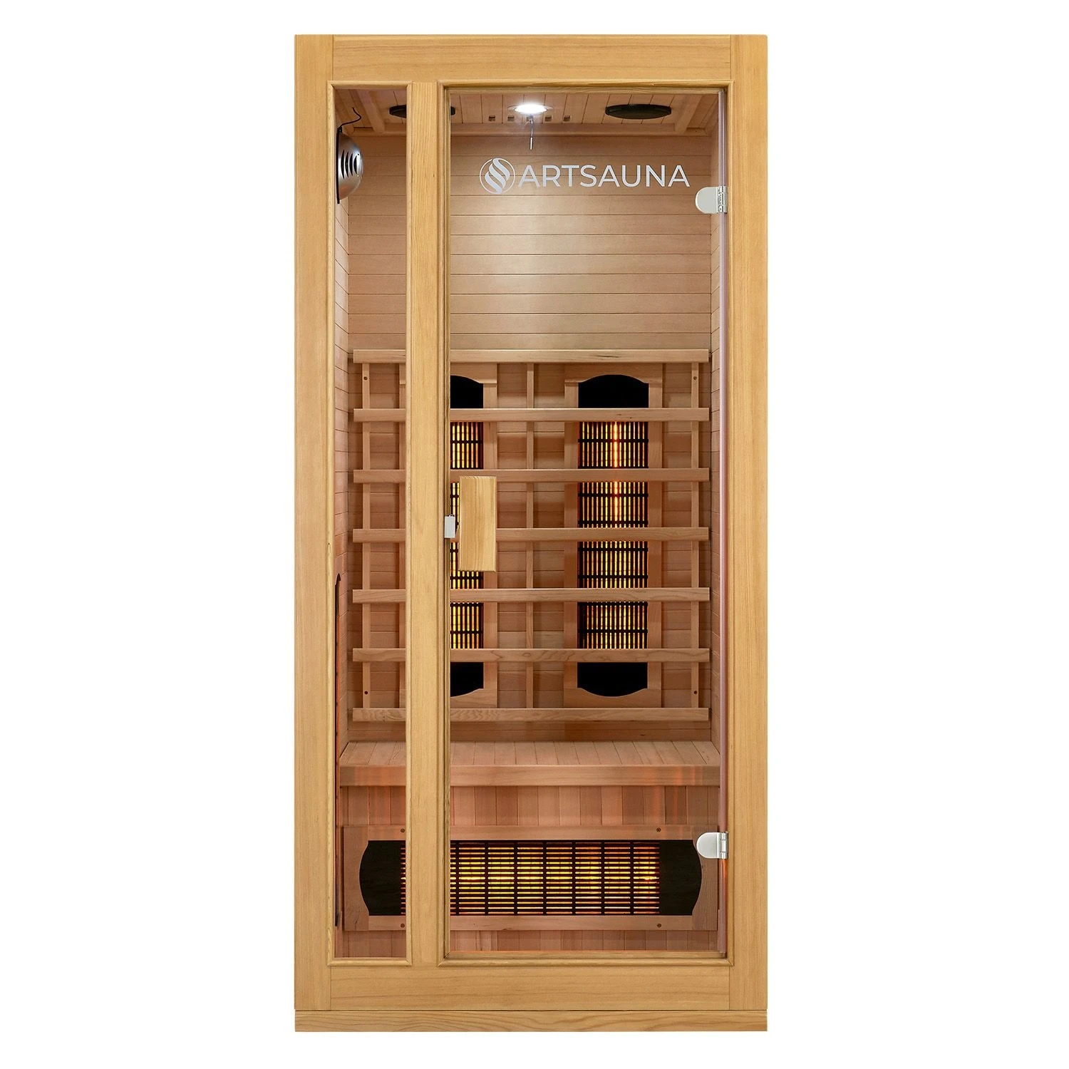 Artsauna Infrarotkabine Nyborg S90V Vollspektrumstrahler & Ambiente LED Beleuchtung – Kabine Für 1 6 Artsauna Infrarotkabine Nyborg S90V Vollspektrumstrahler & Ambiente LED Beleuchtung – Kabine Für 1 – Bild 6