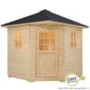Artsauna Gartensauna Eldur Mit Ofen, Licht & Zubehör – Holz Saunahaus Für 5 Personen – Outdoor Sauna
