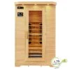 Artsauna Infrarotkabine Wärmekabine Oslo Mit Keramikstrahlern & Hemlockholz