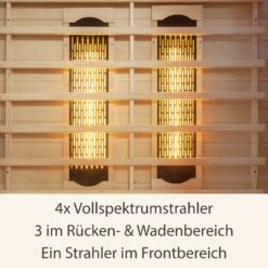 Artsauna Infrarotkabine Wärmekabine Trondheim Mit Vollspektrumstrahlern & Hemlockholz 9 Artsauna Infrarotkabine Wärmekabine Trondheim Mit Vollspektrumstrahlern & Hemlockholz -Black & Decker 8600348200 52848041 prod 004