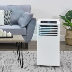 Juskys Lokales Klimagerät MK950W2 Mit Fernbedienung & Timer - 9000 BTU – 3in1 Klimaanlage Kühlung 11 Juskys Lokales Klimagerät MK950W2 Mit Fernbedienung & Timer - 9000 BTU – 3in1 Klimaanlage Kühlung -Black & Decker 8600348200 67415885 prod 006