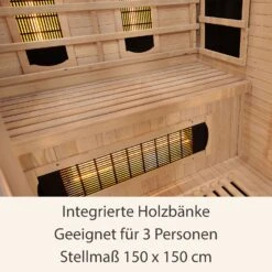 Artsauna Infrarotkabine Kiruna120 Dual Technologie – 5 Vollspektrumstrahler & 3 Flächenstrahler 10 Artsauna Infrarotkabine Kiruna120 Dual Technologie – 5 Vollspektrumstrahler & 3 Flächenstrahler -Black & Decker 8600348200 73586611 prod 005