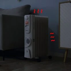 MutuTec Ölradiator / Elektroheizung 9 Rippen 2000W - Weiß -Black & Decker 8600348300 10030 prod 004