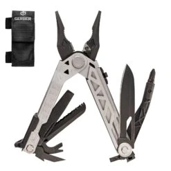 GERBER Multitool Center-Drive Schraubendreher Tool Wechselbit Etui 7 Funktionen