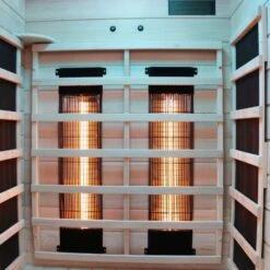 Dewello Infrarotkabine Infrarotsauna PIERSON 90cm X 90cm Inkl. Vollspektrumstrahler, Bodenstrahler -Black & Decker 8600355400 2796 prod 006