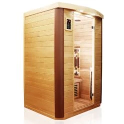 Dewello Infrarotkabine Infrarotsauna TORONTO 127cm X 106cm Inkl. Vollspektrumstrahler, Bodenstrahler -Black & Decker 8600355400 3201 prod 004