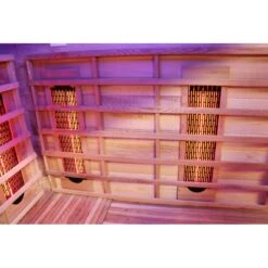 Dewello Infrarotkabine Infrarotsauna TORONTO 152cm X 152cm Inkl. Vollspektrumstrahler, Bodenstrahler -Black & Decker 8600355400 3203 prod 006