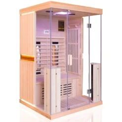 Dewello Infrarotkabine Infrarotsauna KINGSTON 130cm X 105cm Inkl. Vollspektrumstrahler, Bodenstrahler 9 Dewello Infrarotkabine Infrarotsauna KINGSTON 130cm X 105cm Inkl. Vollspektrumstrahler, Bodenstrahler -Black & Decker 8600355400 3305 prod 004