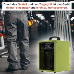 Tronitechnik TT-EIH-152 Heizgerät Heizlüfter Heizung 2.000 Watt, Tragegriff, Stahl, Stufenlose Thermosteuerung 10 Tronitechnik TT-EIH-152 Heizgerät Heizlüfter Heizung 2.000 Watt, Tragegriff, Stahl, Stufenlose Thermosteuerung -Black & Decker 8600355400 4036 prod 005