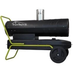TroniTechnik TT-HK-245 Heizkanone Dieselkanone Heizlüfter 30kW Mit Handgriff, Rohrrahmen, Rädern Und Abluftauslass -Black & Decker 8600355400 4676 prod 003