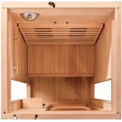 Dewello Infrarotkabine Infrarotsauna CALGARY 90cm X 90cm Inkl. Vollspektrumstrahler, Bodenstrahler -Black & Decker 8600355400 5476 prod 004