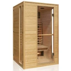 Dewello Infrarotkabine Infrarotsauna CALGARY 115cm X 105cm Inkl. Vollspektrumstrahler, Bodenstrahler -Black & Decker 8600355400 5480 prod 004