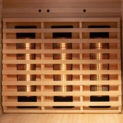 Dewello Infrarotkabine Infrarotsauna CALGARY 115cm X 105cm Inkl. Vollspektrumstrahler, Bodenstrahler -Black & Decker 8600355400 5480 prod 005