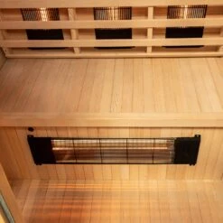 Dewello Infrarotkabine Infrarotsauna CALGARY 115cm X 105cm Inkl. Vollspektrumstrahler, Bodenstrahler -Black & Decker 8600355400 5480 prod 006