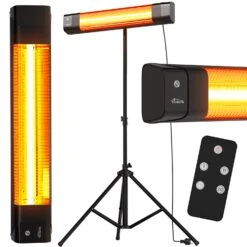 TroniTechnik Wandheizstrahler Terrassenheizer Wärmestrahler TT-TH-2010 / 2011 -Black & Decker 8600355400 5622 prod 003