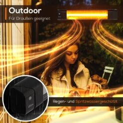 TroniTechnik Wandheizstrahler Terrassenheizer Wärmestrahler TT-TH-2010 / 2011 -Black & Decker 8600355400 5622 prod 005