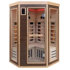 Dewello Infrarotkabine Infrarotsauna MONTREAL 120cm X 120cm Inkl. Vollspektrumstrahler, Bodenstrahler 8 Dewello Infrarotkabine Infrarotsauna MONTREAL 120cm X 120cm Inkl. Vollspektrumstrahler, Bodenstrahler -Black & Decker 8600355400 5629 prod 003