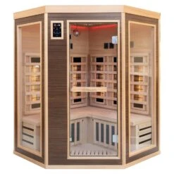 Dewello Infrarotkabine Infrarotsauna MONTREAL 140cm X 140cm Inkl. Vollspektrumstrahler, Bodenstrahler 8 Dewello Infrarotkabine Infrarotsauna MONTREAL 140cm X 140cm Inkl. Vollspektrumstrahler, Bodenstrahler -Black & Decker 8600355400 5630 prod 003