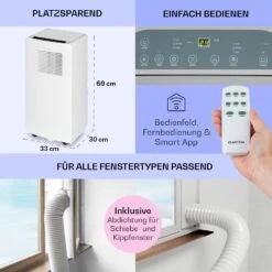 Iceblock Ecosmart 9 Klimaanlage 3-in-1 9000 BTU App Steuerung Fernbedienung -Black & Decker 8600359300 10398 prod 006