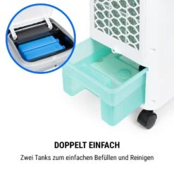 Freshboxx Pro 3-in-1 Luftkühler Ventilator Luftbefeuchter 966 M³/h | 65 Watt | 5 Liter | 3 Windstärken | 3 Modi | 120° Oszillation | Mobil -Black & Decker 8600359300 12331 prod 003