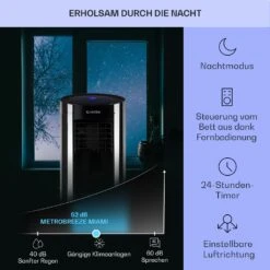 Metrobreeze Miami Mobile Klimaanlage 9000BTU/2,6 KW 950W -Black & Decker 8600359300 12347 prod 004