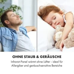 Wonderwall Air Art Smart Infrarotheizung 60x60cm 350W Wandinstallation App-Steuerung Marmor II -Black & Decker 8600359300 12794 prod 004