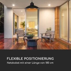 Heat Meister Terrassenheizstrahler 2400 W LED Fernbedienung 8 Heat Meister Terrassenheizstrahler 2400 W LED Fernbedienung -Black & Decker 8600359300 12964 prod 003