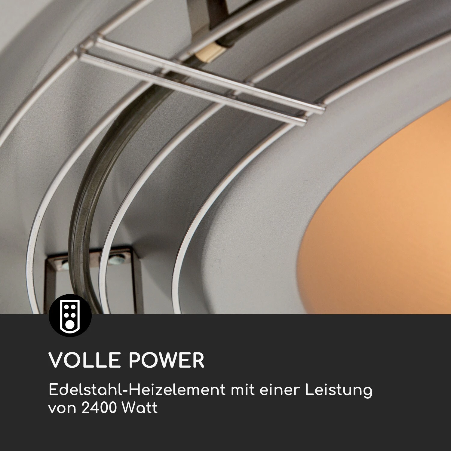 Heat Meister Terrassenheizstrahler 2400 W LED Fernbedienung 6 Heat Meister Terrassenheizstrahler 2400 W LED Fernbedienung – Bild 6