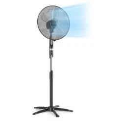 Titelseite 23 Summer Vibe Standventilator Ventilator Standlüfter | 16" Rotor | 55 W | 2040 M³/h | Oszillation / Neigbar / Höhenverstellbar Grip-Shift