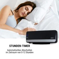 Wallkyrie Wandheizgerät 1000W/2000W 10 - 49 °C Thermostat Schwarz -Black & Decker 8600359300 4899 prod 005